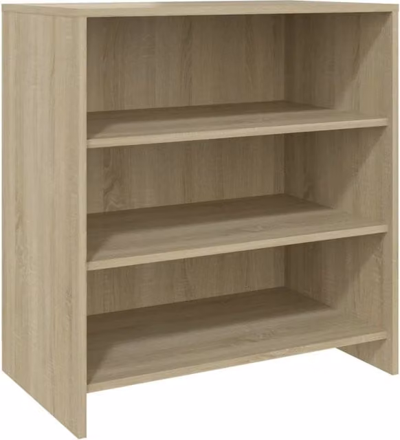 Berkfield Home Sonoma Oak Sideboard in Beige, W/D/H: 70 x 40.5 x 75 cm – 1
