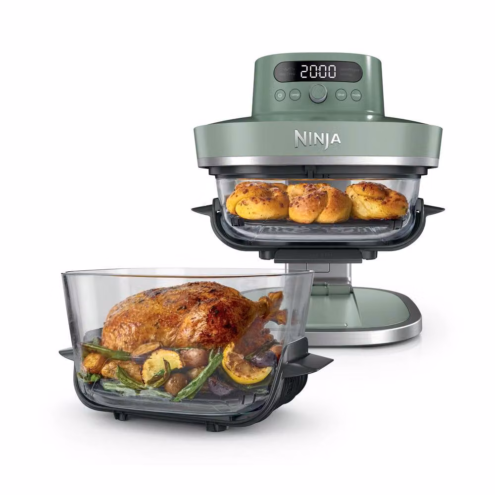 Ninja CRISPi PRO 5-in-1 Glass Air Fryer AS090UKGN, Green – 2