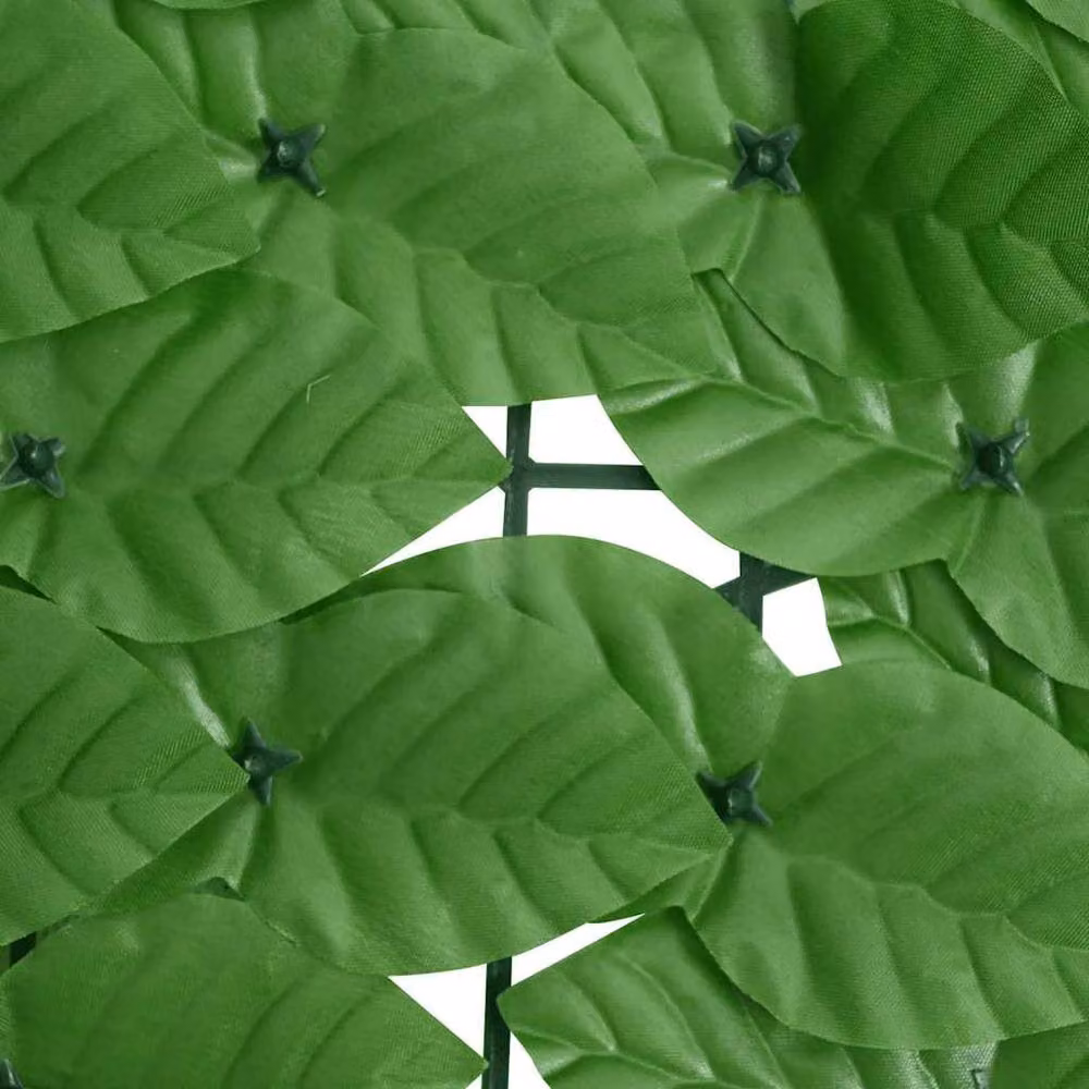 Berkfield Home Semi-Transparent Artificial Hedge Balcony Screen with Green Leaves, W: 200 cm, H: 150 cm – 4