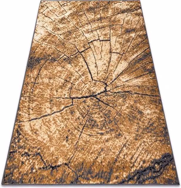 RugsX Morad Vintage Gold Rectangular Rug W: 140 cm, L: 200 cm – 1