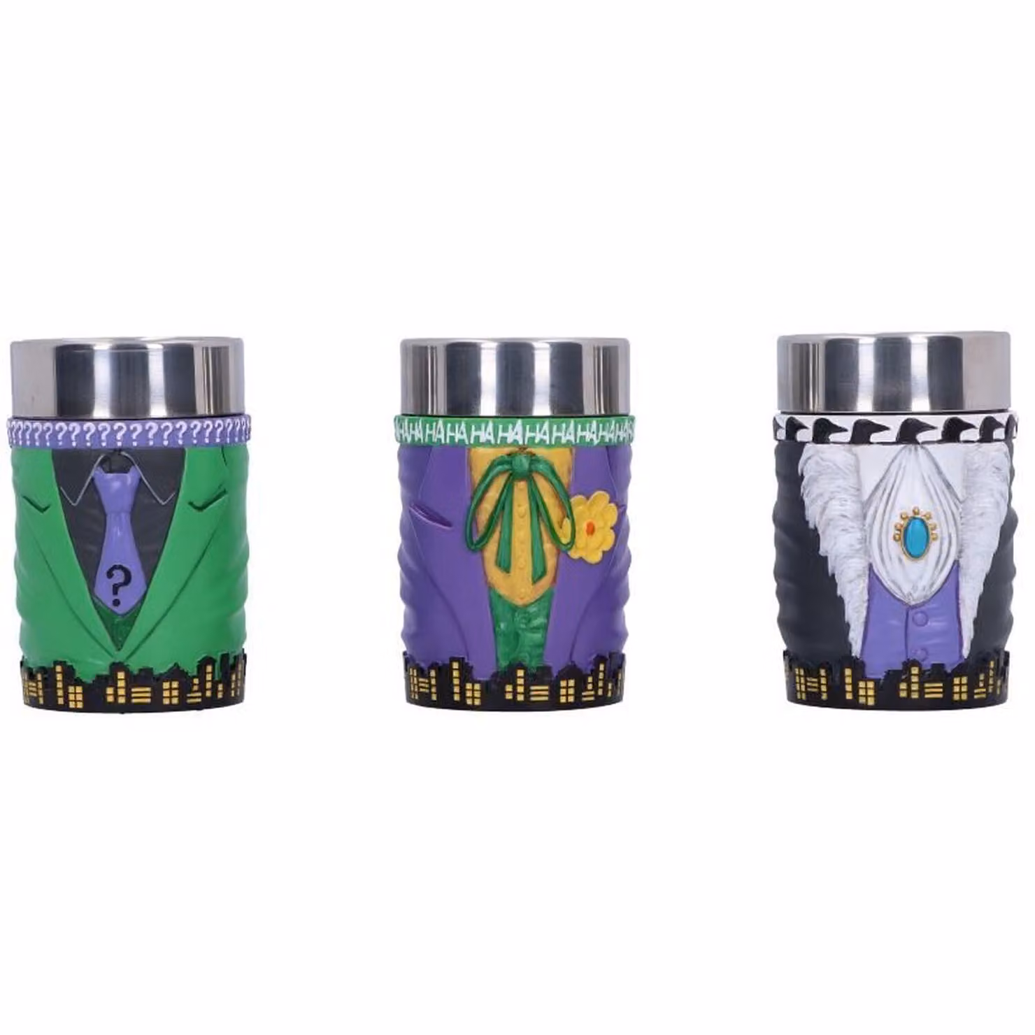 Nemesis Now DC Batman Super-Villain Multicolour Shot Glass, Height: 8.5 cm – 2
