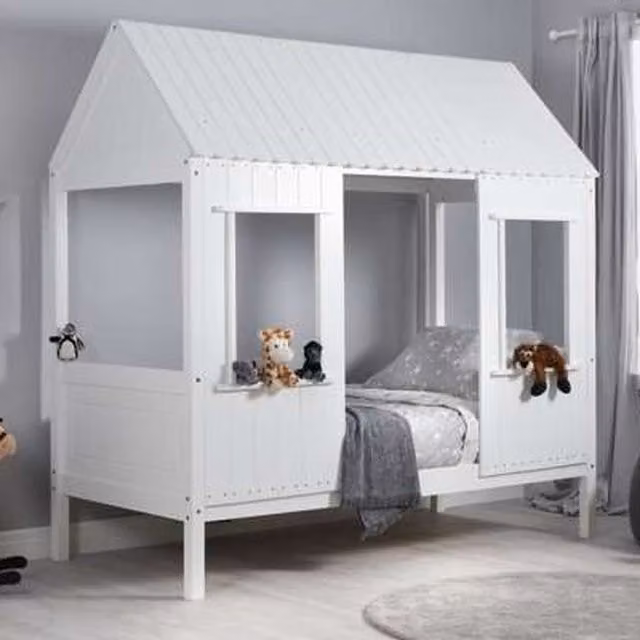 Birlea Treehouse Childrens Bed in White