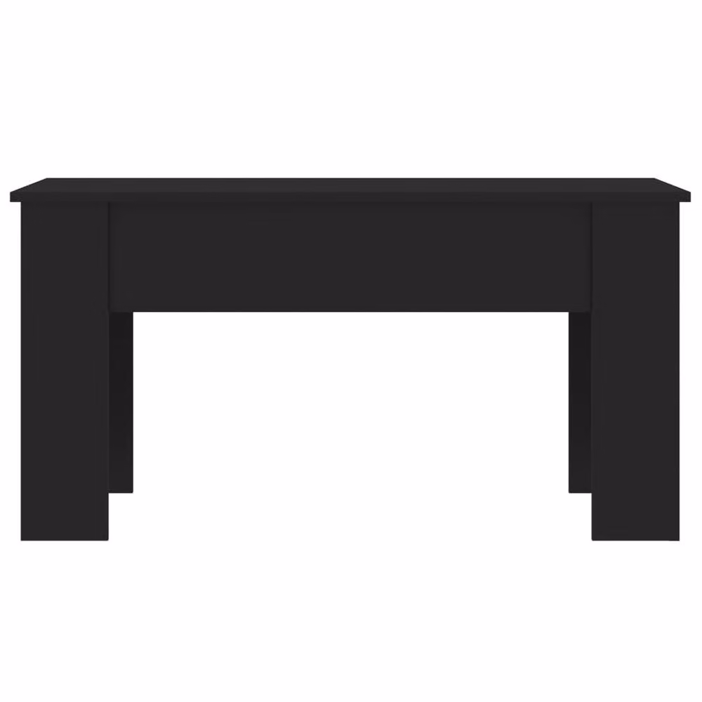 Berkfield Home Black Modern Coffee Table with Lift Mechanism, W/D/H: 101 x 49 x 52 cm – 3