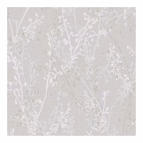 Graham & Brown Boutique Breeze Sprig Floral Pearl Wallpaper in Beige