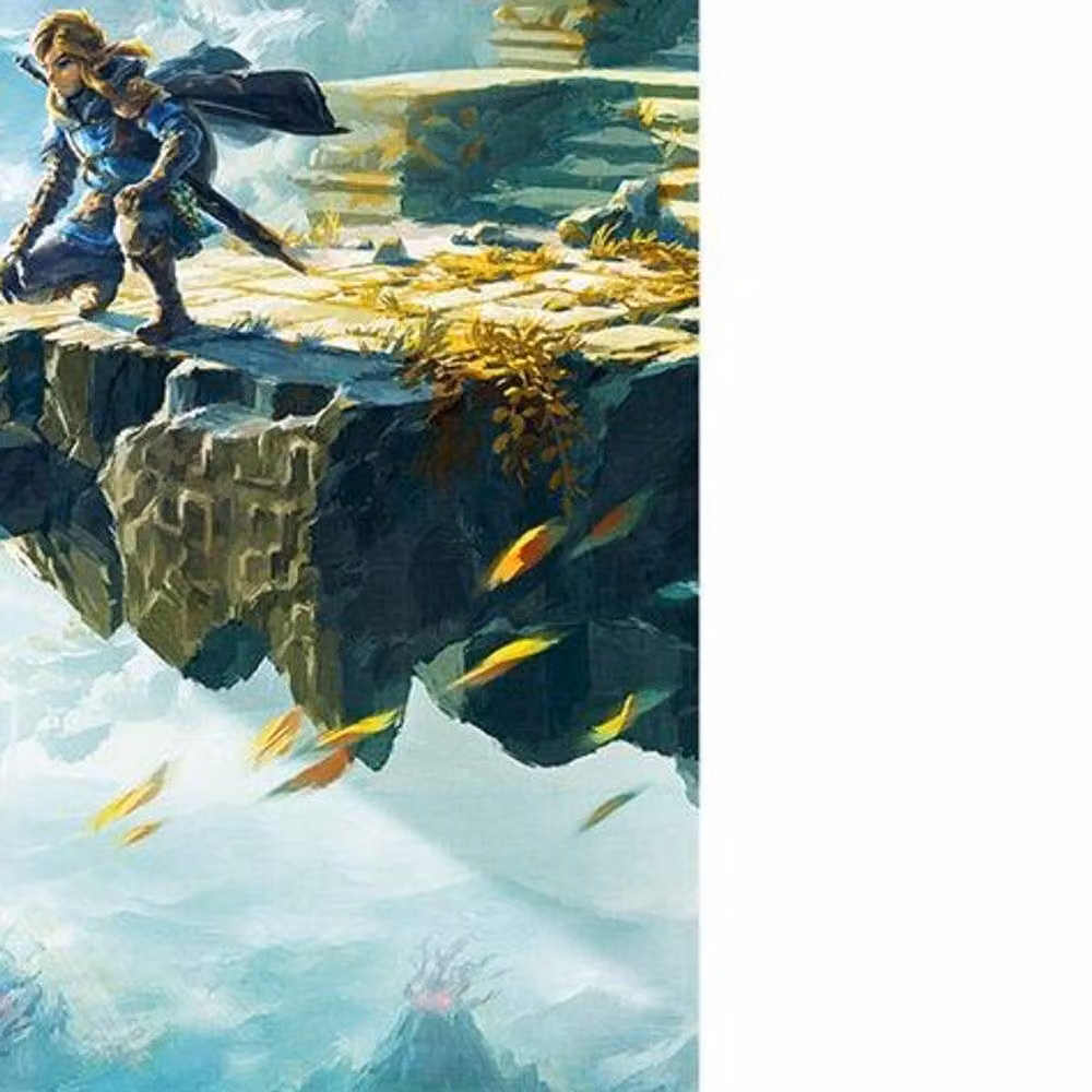 Nintendo Hyrule Skies Maxi Paper Poster in Blue – 2