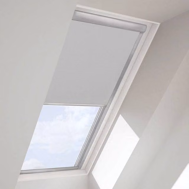 Blinds Outlet Blackout Thermal Insulating Roof Window Blind in Light Grey, W/D/H: 79.0 x 38.0 x 1.0 cm