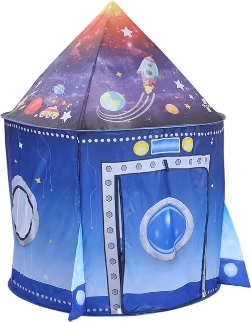 Kidkid Spaceship Pop-up Play Tent in Blue