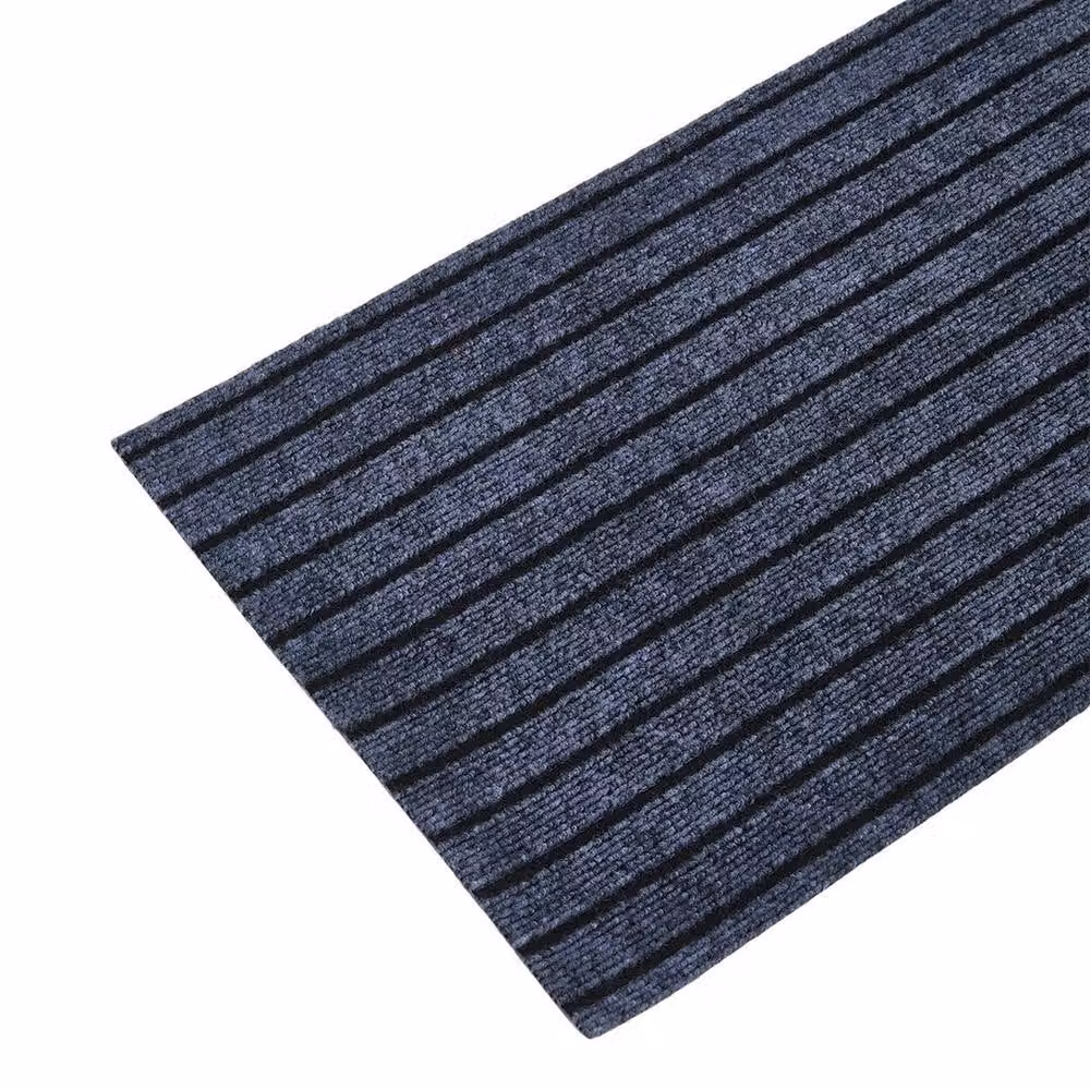 FORGEVIO Modern Home Office Floor Mat in Black and Grey, W: 60 cm, L: 100 cm – 4