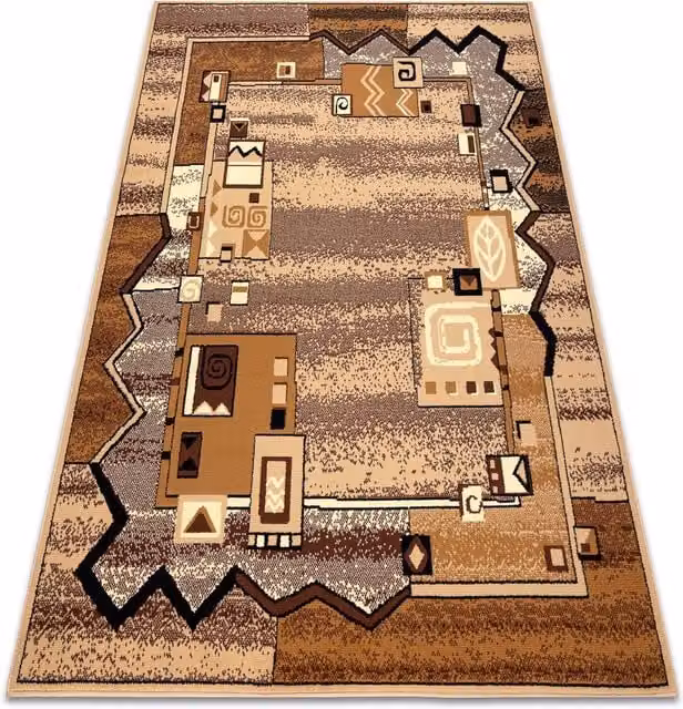 RugsX Morad Vintage Beige Rectangular Rug, W: 80 cm, L: 150 cm – 1