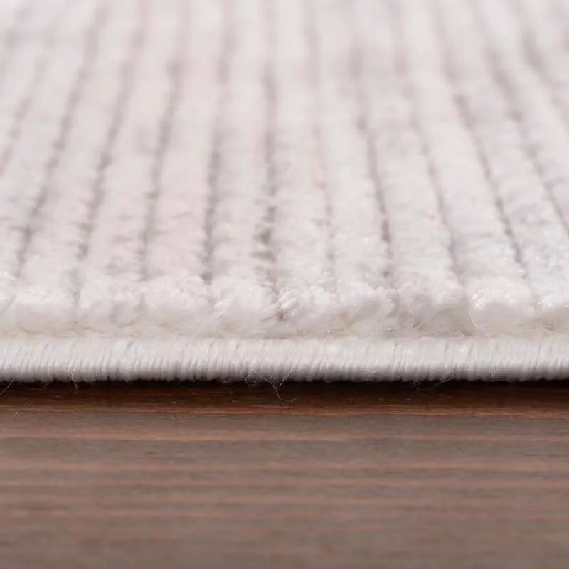 THE RUGS Carmel Modern Striped Area Rug or Runner in Grey, W: 80 cm, L: 300 cm – 3