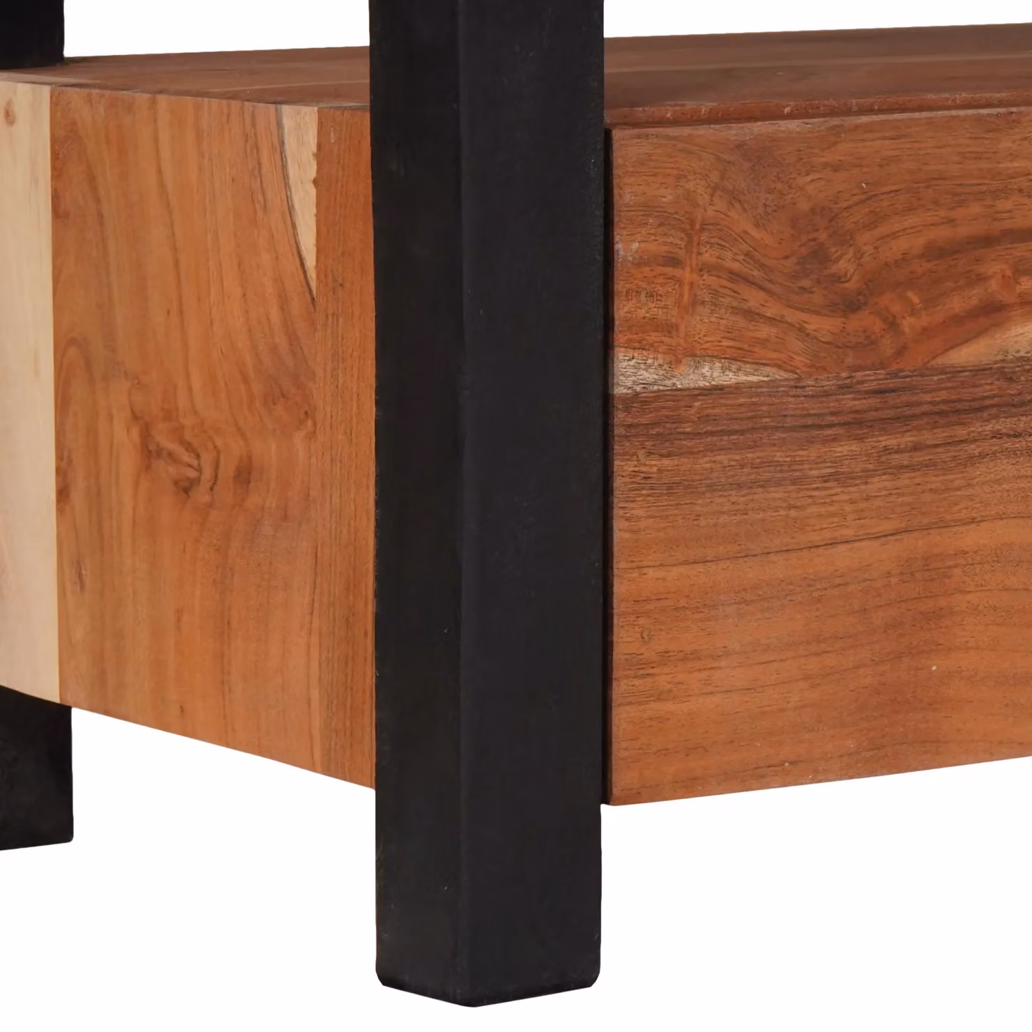 Berkfield Modern Wood Home Media Storage Cabinet in Brown, W/D/H: 110 x 30 x 40 cm – 5