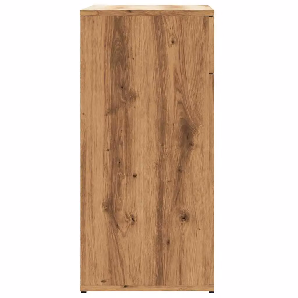Berkfield Home Artisan Oak Sideboard in Brown, W/D/H: 80 x 36 x 75 cm – 4