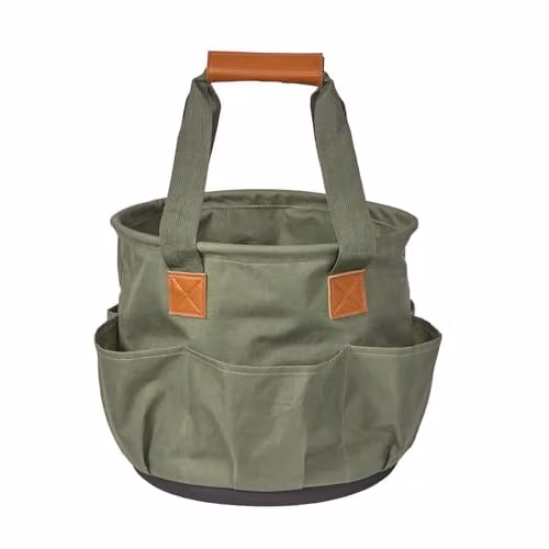 mysmartbuy Collapsible Green Garden Tidy Bag with Multi-Pocket Design – 1