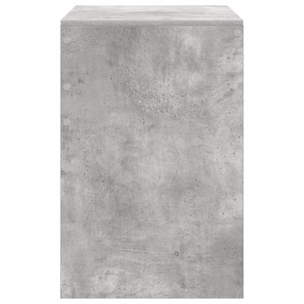 Berkfield Home Writing Desk in Grey MDF, W: 100 cm, D: 50 cm, H: 76 cm – 5