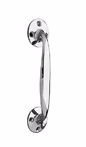 Golden Grace Bow Pull Handle in Polished Chrome, 150mm