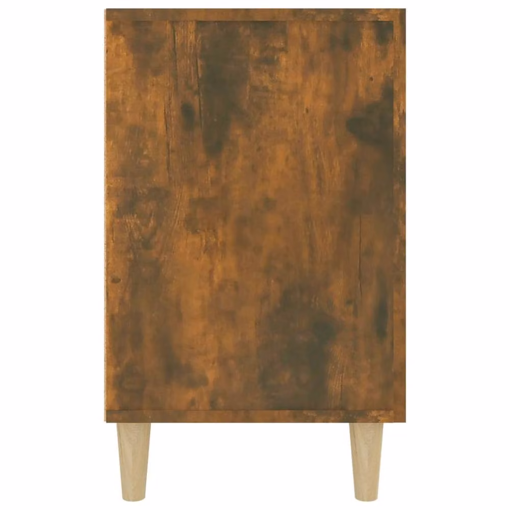 Berkfield Home Smoked Oak Sideboard in Brown, W/D/H: 100 x 36 x 60 cm – 4