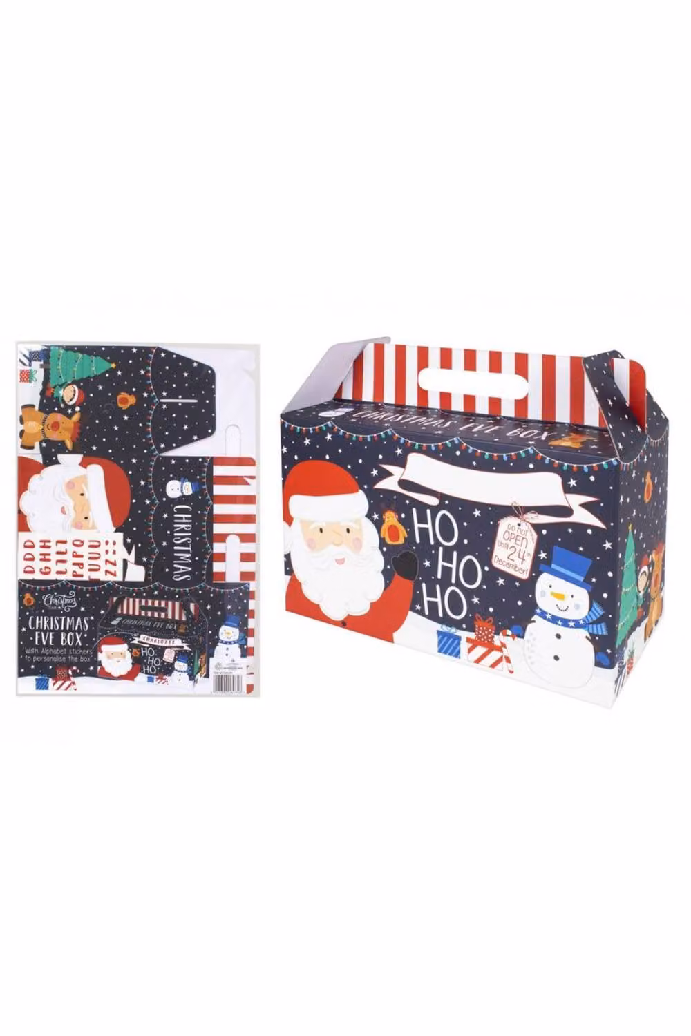 KDMD Santa and Friends Christmas Eve Box 2 Pack in Black – 2
