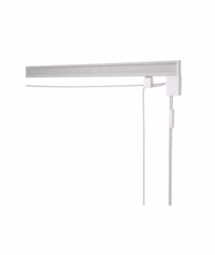 New Edge Blinds Aluminium Corded Roman Blind Kit in White, W: 115 cm, Drop: 210 cm