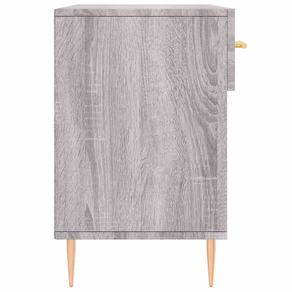 Berkfield Home Grey Sonoma Shoe Bench W/D/H: 102 x 35 x 55 cm – 4