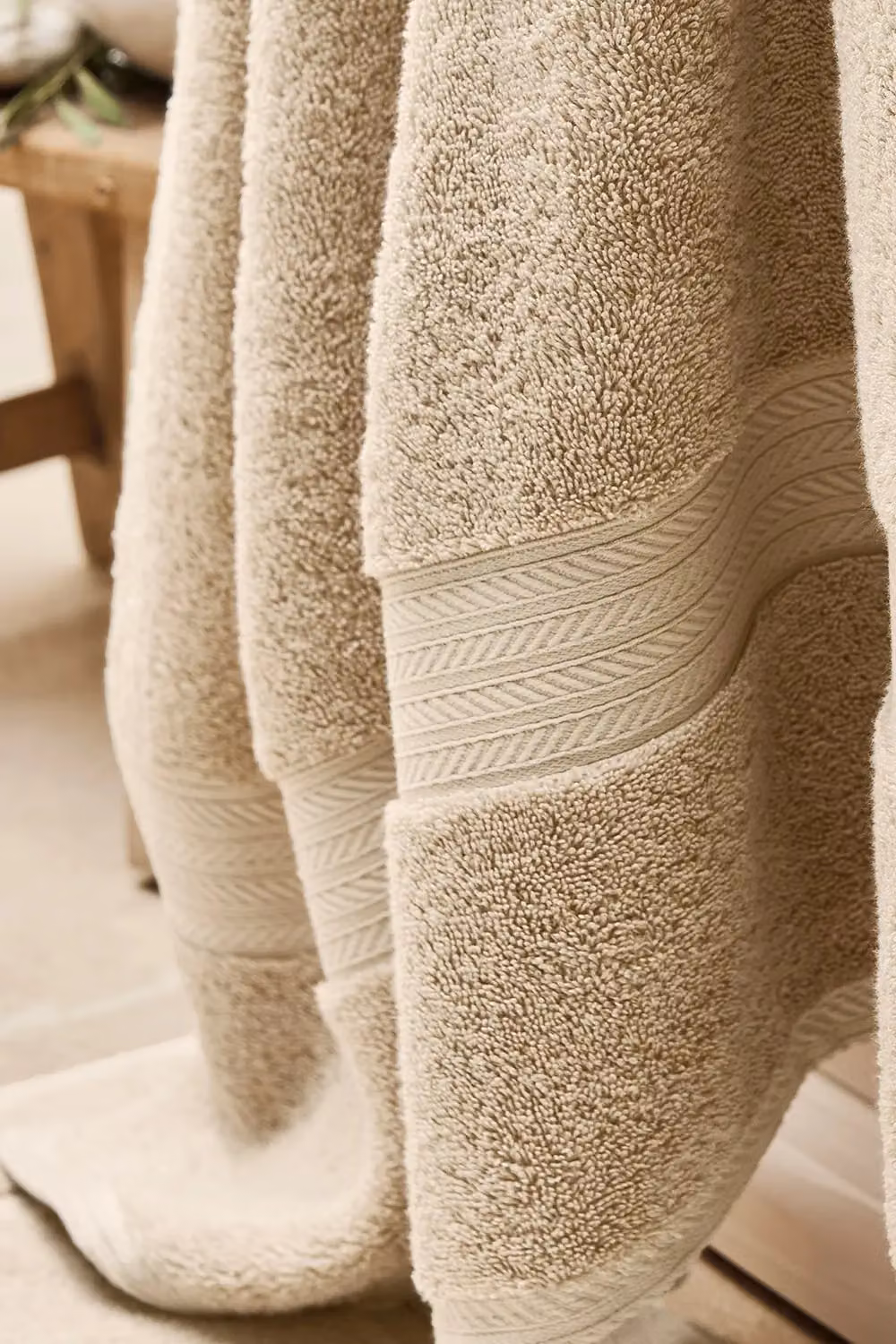 Christy Renaissance 8 Piece Egyptian Cotton Towel Bale in Light Brown, 675GSM – 3