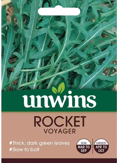 Unwins Rocket Seeds Voyager Green Vegetable Seeds