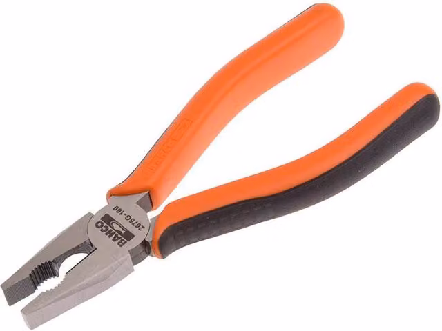 Bahco 2678G Combination Pliers, Orange