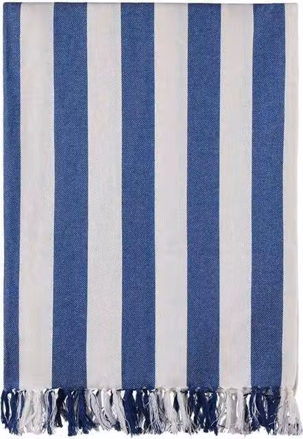 Vinga Ornos Family Hammam Towel in Blue – 1