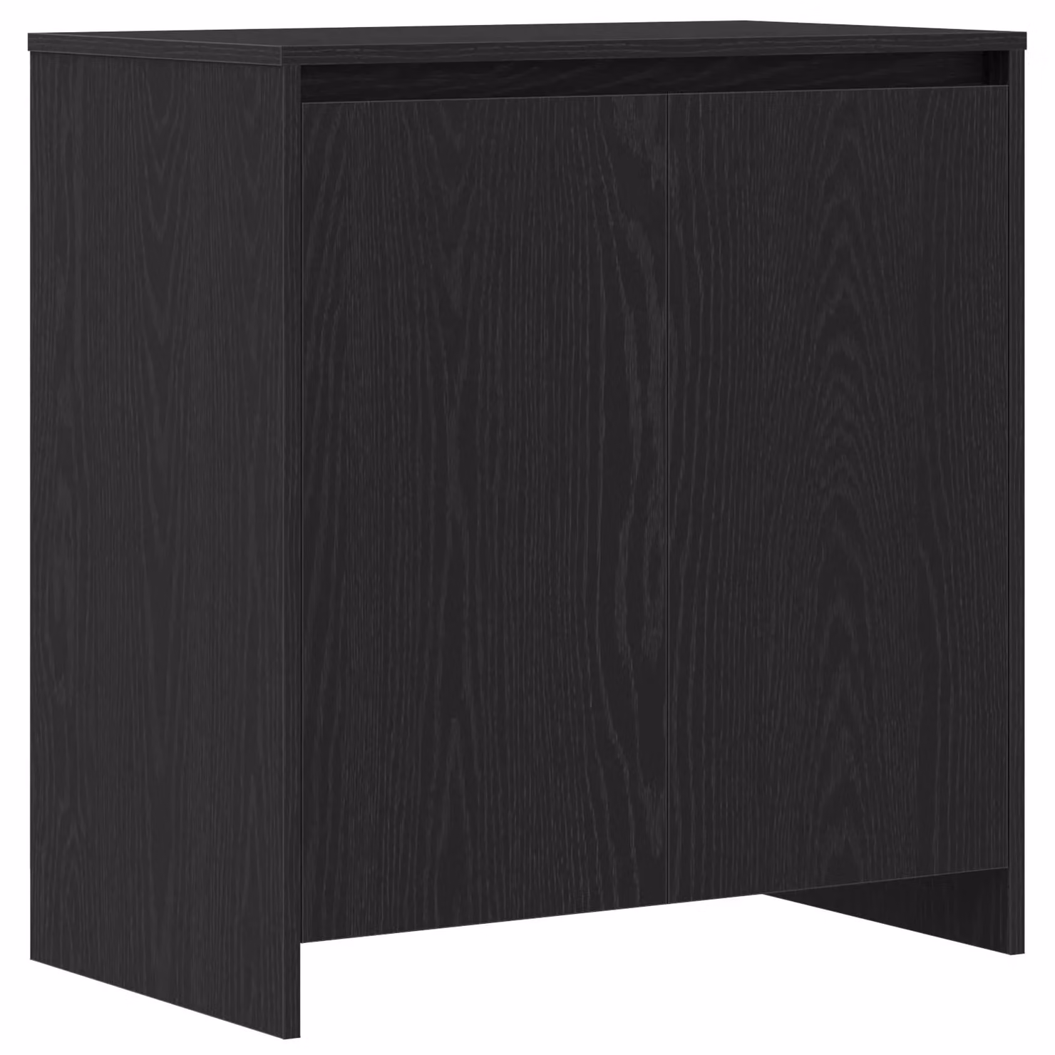 Berkfield Home 3-Piece Modern Sideboard Set in Black Oak Matt Engineered Wood – 3