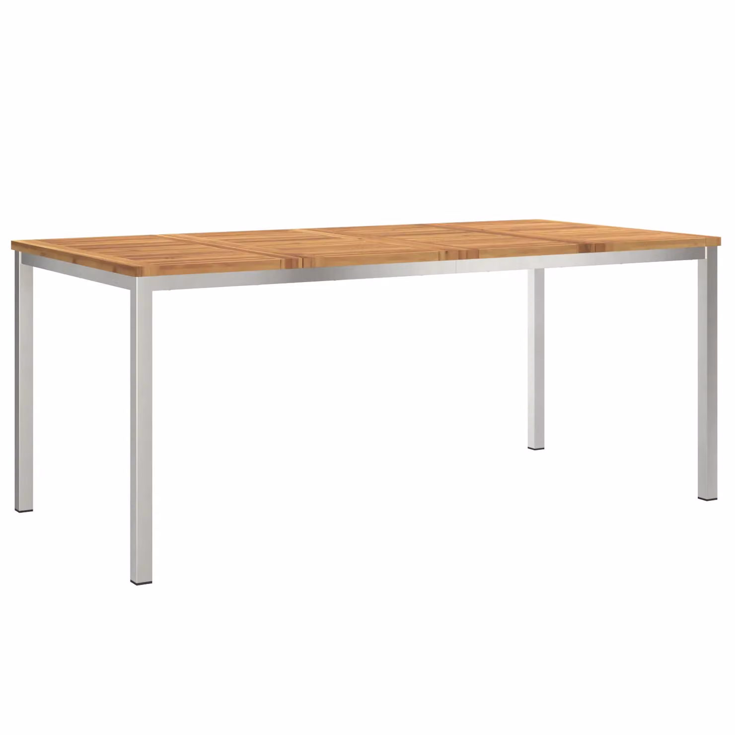 Berkfield Home Modern Outdoor Dining Table in Brown Oiled Acacia Wood, W/D/H: 180 x 90 x 75 cm – 2