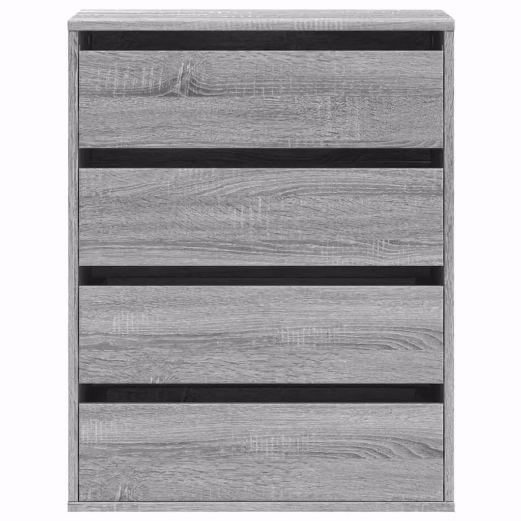 Berkfield Home Corner Chest of Drawers in Grey Sonoma, W/D/H: 60 x 41 x 76 cm – 2