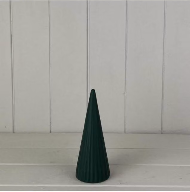 KDMD Green Ceramic Abstract Tree Christmas Pendant Decoration