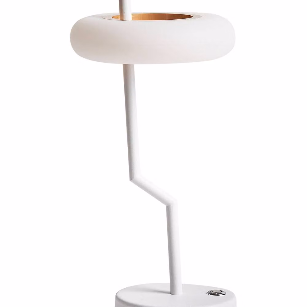 Wyld and Coco Wireless Table Lamp in White with Touch Dimmer and 3 Colour Temperatures – 2