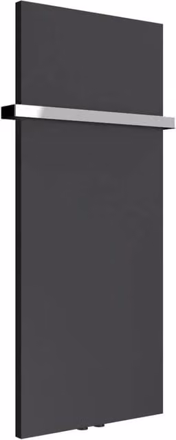 Bathroom Kingdom Slimline Vertical Radiator in Anthracite Grey, H: 117 cm, W: 50 cm – 1