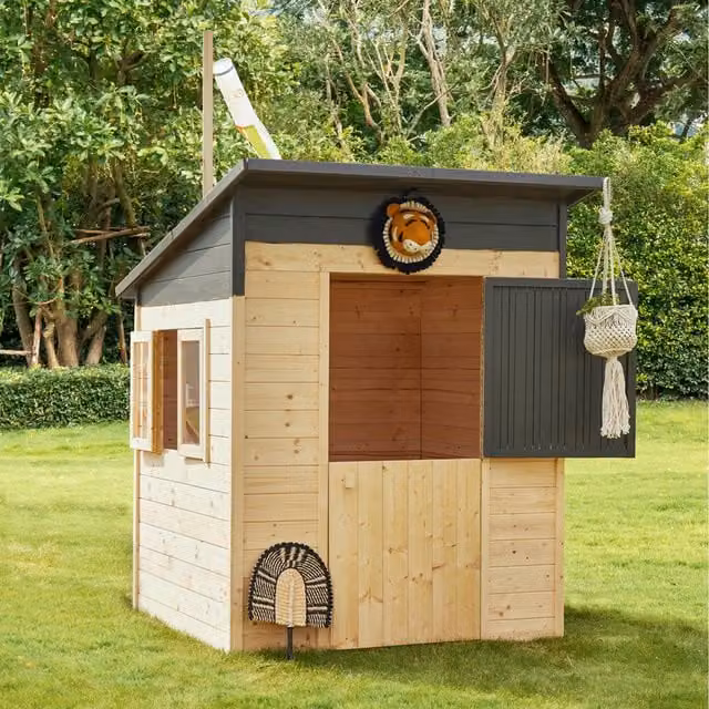 Soulet Santa Monica Childrens Playhouse in Natural and Multicolour with Sand