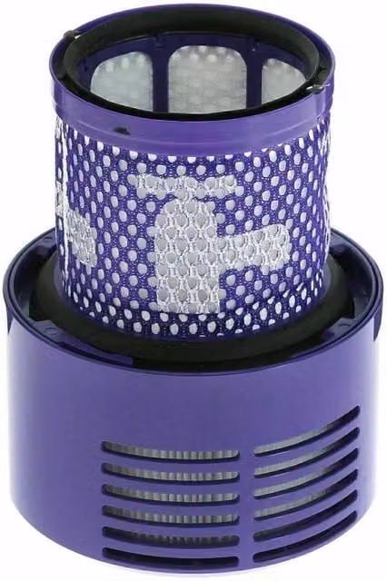 FLAVORA 2x Replacement Filters for Dyson V10 Cyclone SV12, Purple – 1