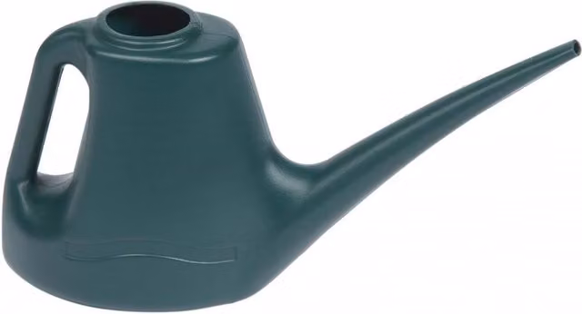 Ward Woodstock Green Plastic Watering Can with Long Spout