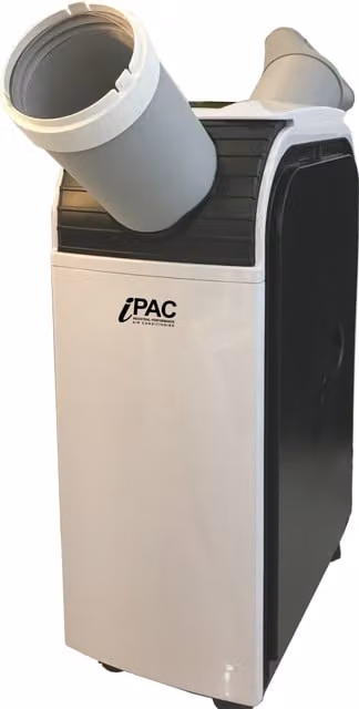 iPAC 55 Monobloc Portable Industrial Air Conditioning Unit with WiFi and App Control, Black