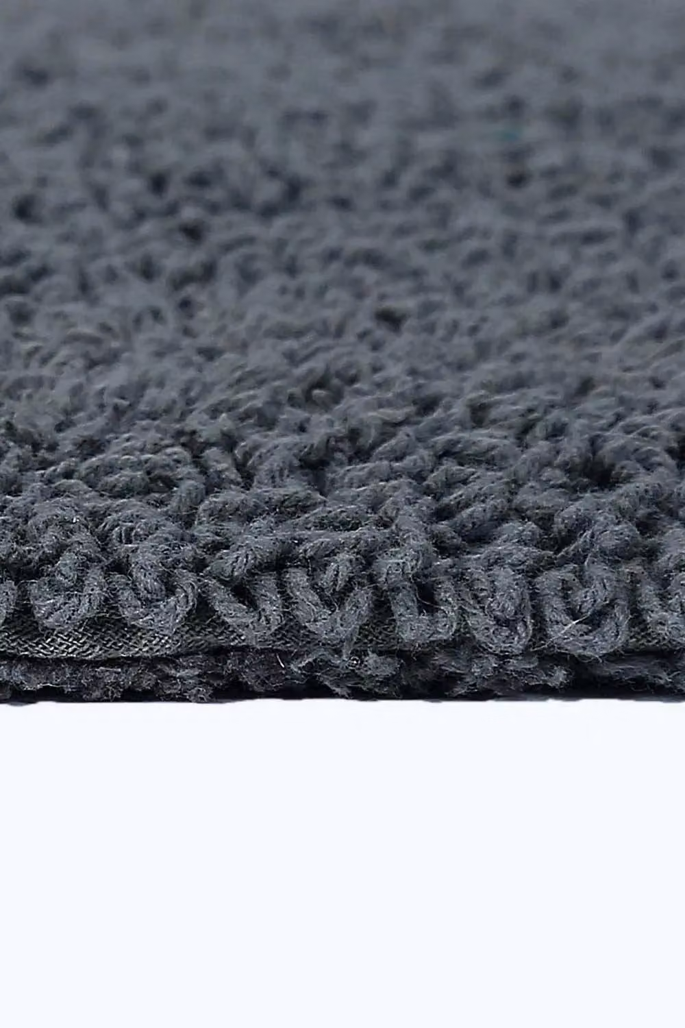 Homescapes Luxury Reversible Cotton Bath Mat, Grey, W: 50 cm, D: 80 cm – 3