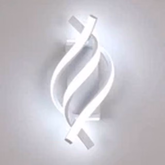 Havendro Modern White LED Wall Lamp with Up and Down Lighting