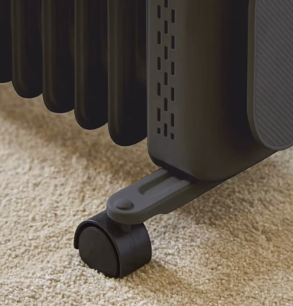 Morphy Richards HeatFlux 2.5kW Digital Oil Filled Radiator with Remote Control, Grey – 6