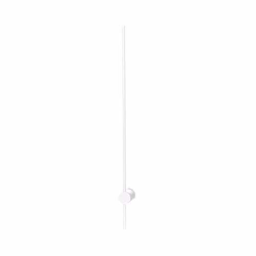 Ideal Lux Essence Tall Integrated LED Wall Lamp, White, Height: 124 cm, 3000K Warm White