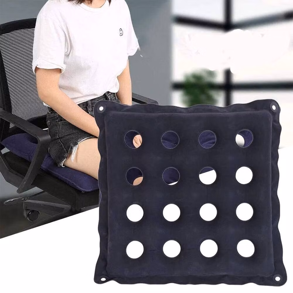 PAWNORA Soft Inflatable Anti-Pressure Seat Mat for Adults in Blue – 5