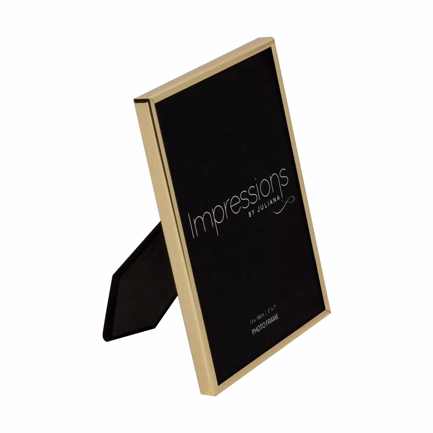 Impressions Modern Gold Rectangular Single Photo Frame for Tabletop, 12.7 x 17.78 cm – 2