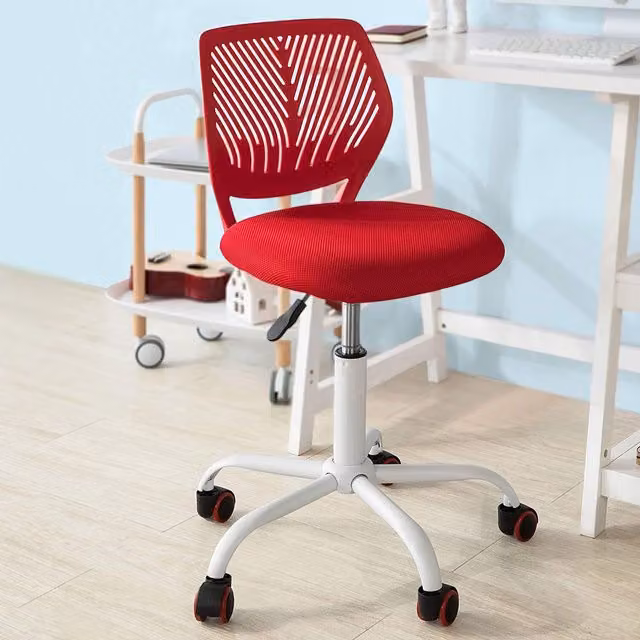 SoBuy Modern Red Fabric Swivel Task Chair