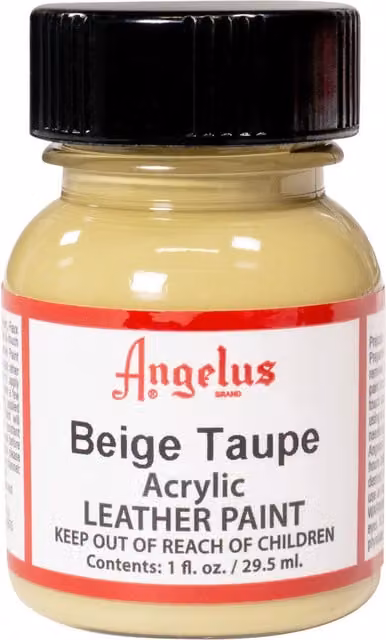 Angelus Acrylic Leather Paint in Beige Taupe, 29.57 ml