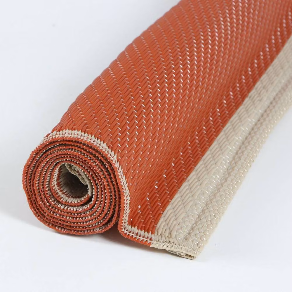 THE RUGS Reversible Weatherproof Outdoor Rug Urban 1010 Wavy Lines in Terracotta, W/D: 90 x 150 cm – 3