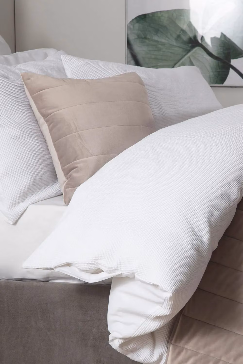 Belledorm Verona Square Cushion in Grey, W/D/H: 40 x 40 x 40 cm – 2
