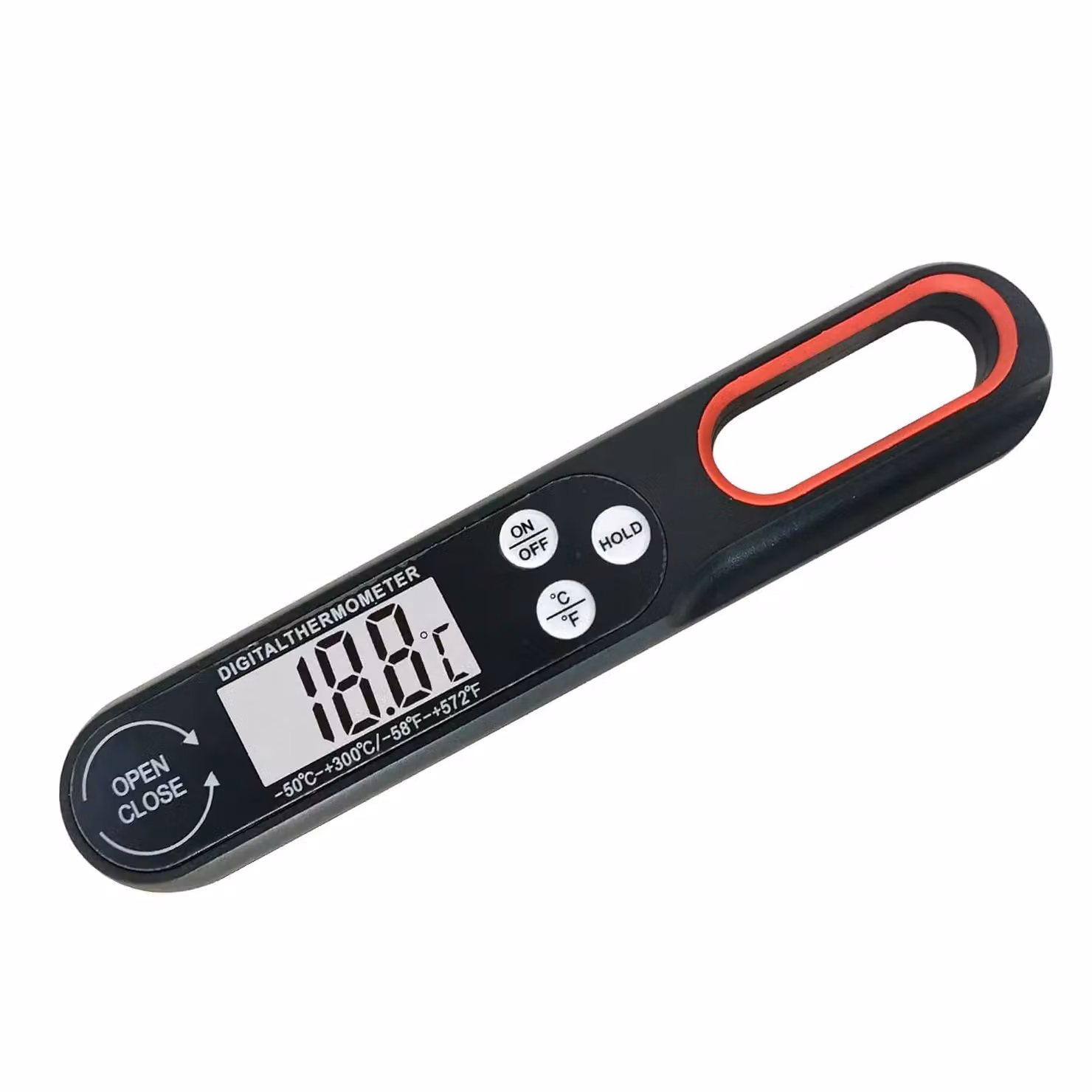 KAV Digital Instant Read Meat Thermometer in Black – 2