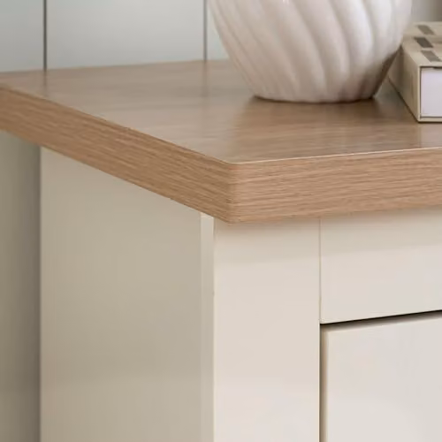 Birlea Highgate 4 Drawer Chest in Cream and Oak Effect – 3