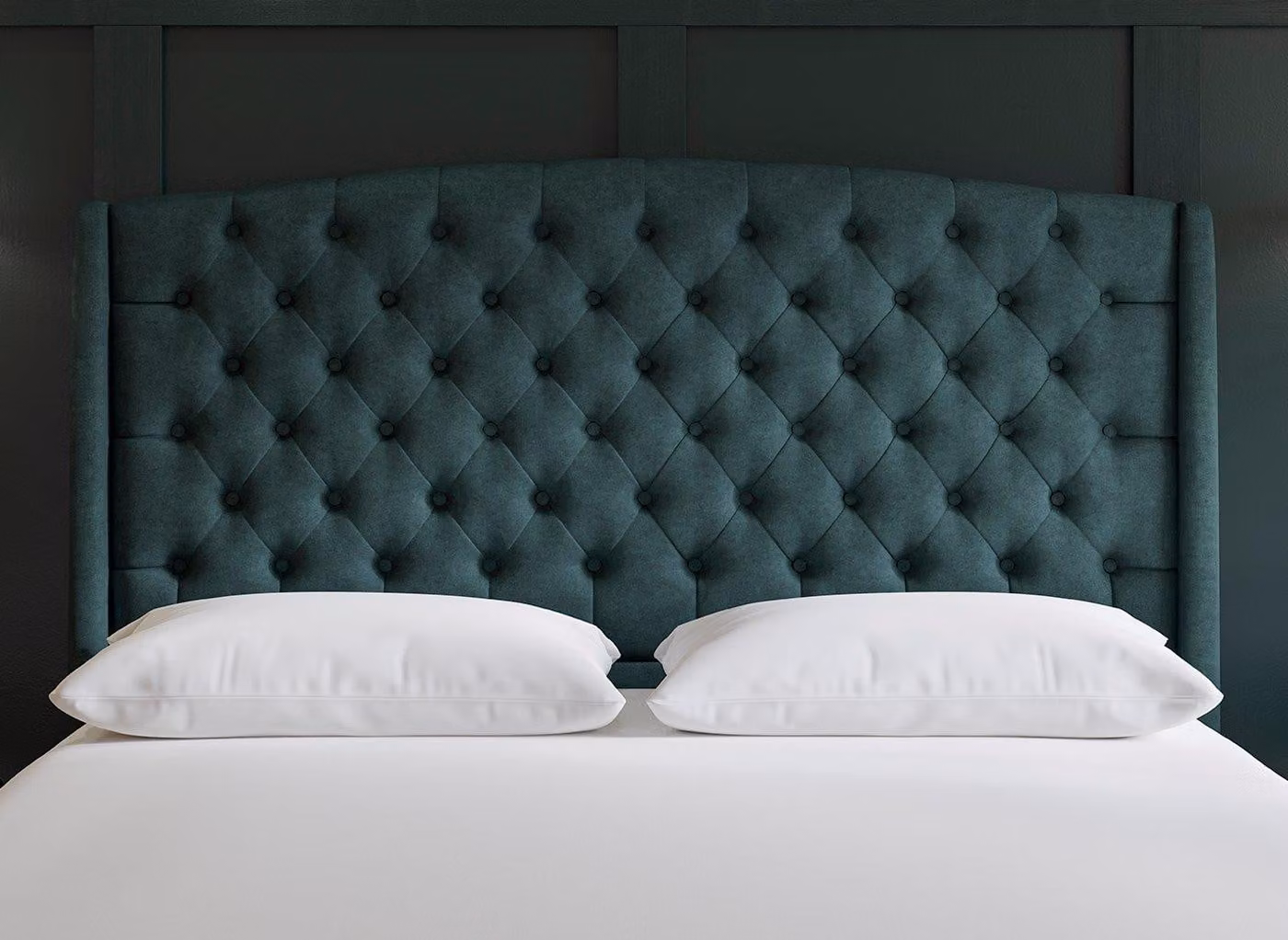 Sealy Pavilion Upholstered Headboard in Blue